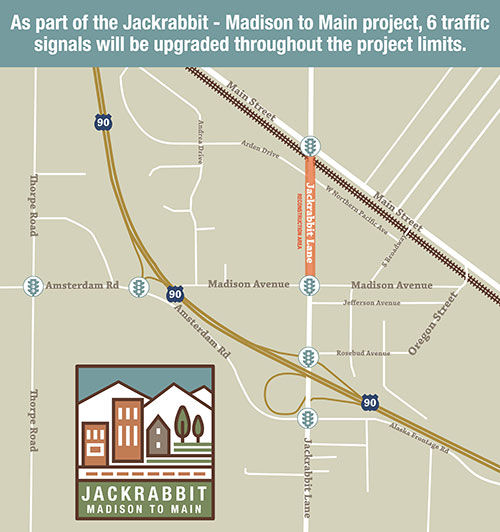 MDT's current five-lane Jackrabbit plan